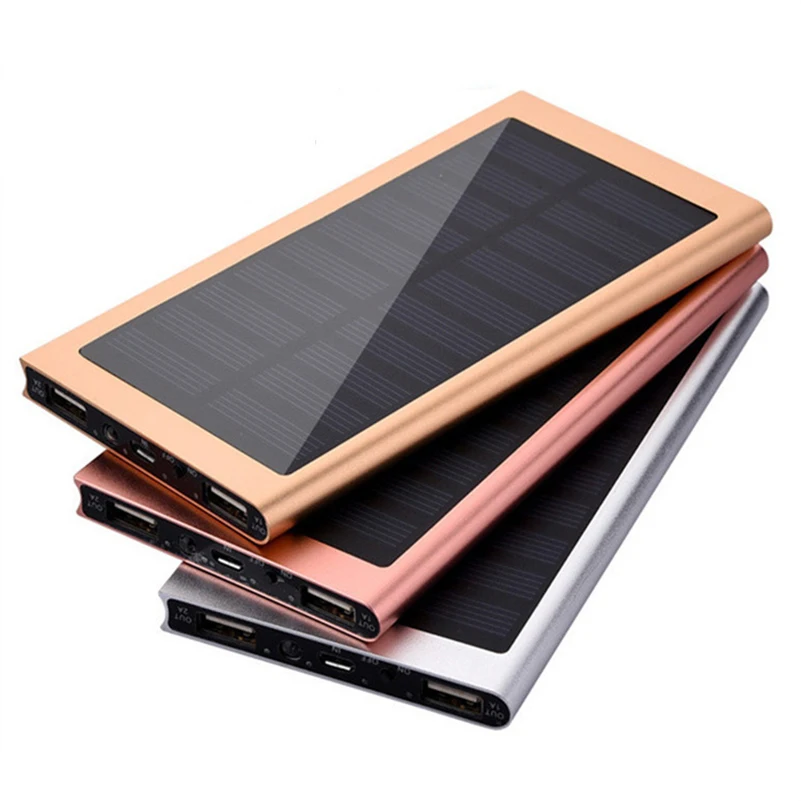 Portable Charger 20000Mah - 20000mAh Solar Power Bank LED Digital