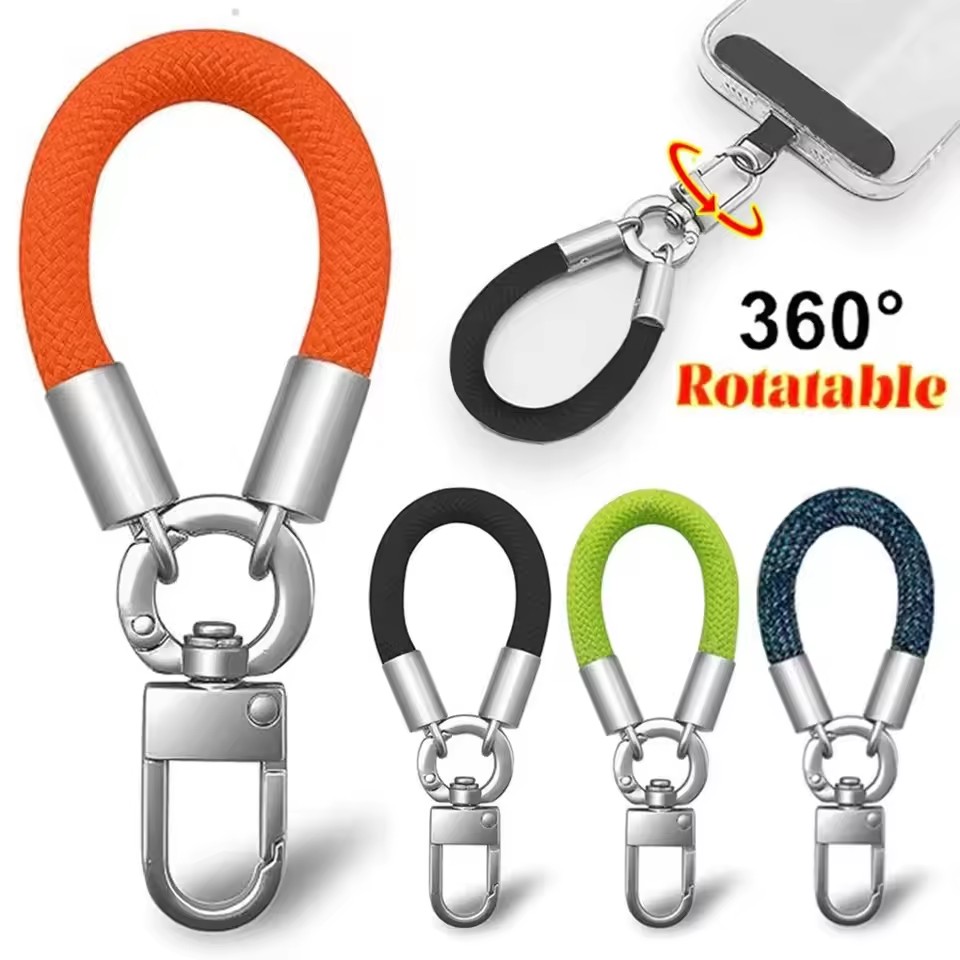 Phone Accessories Hanging - Metal Phone Lanyard Gasket Patch Rotatable
