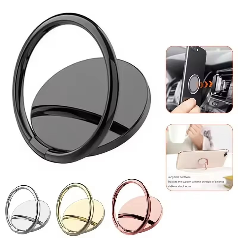 Phone Accessories Useful - Finger Ring Mobile Phone Holder for