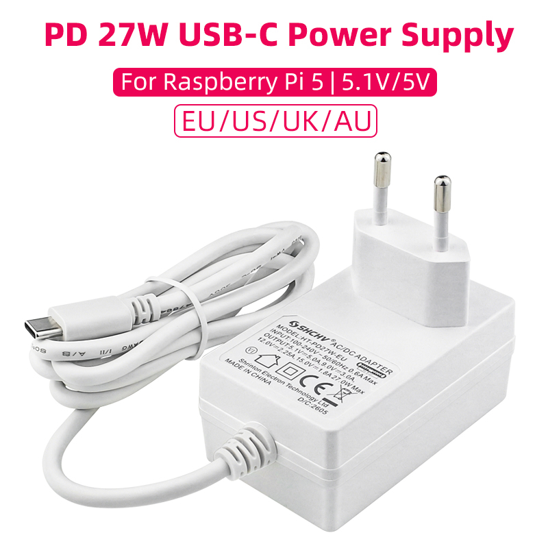 Phone Accessories Uk - Raspberry Pi 5 5.1V 5A Power