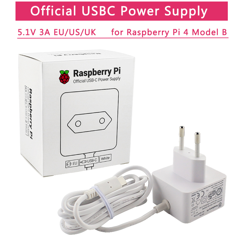 Phone Accessories Uk - Official Raspberry Pi 4 Power Supply