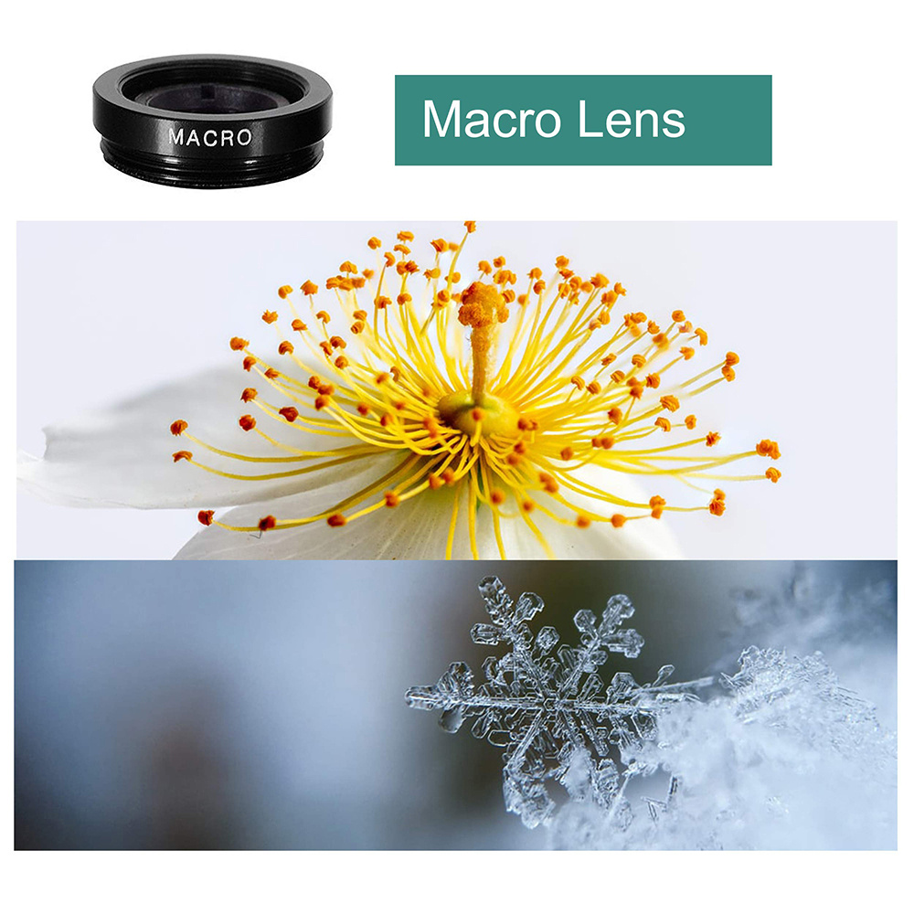 Universal 3 in 1 Fish Eye Lens - Lens Camera Clip 评论和价格