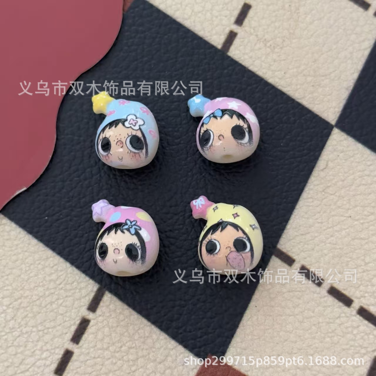 10pcs printed relief star hat  - Phone Accessories Hanging 评论和价格