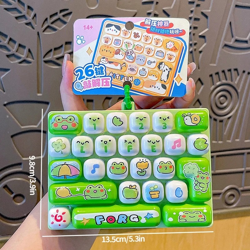 26-Grid Anti-Stress Keyboard K - Phone Accessories Charms 评论和价格