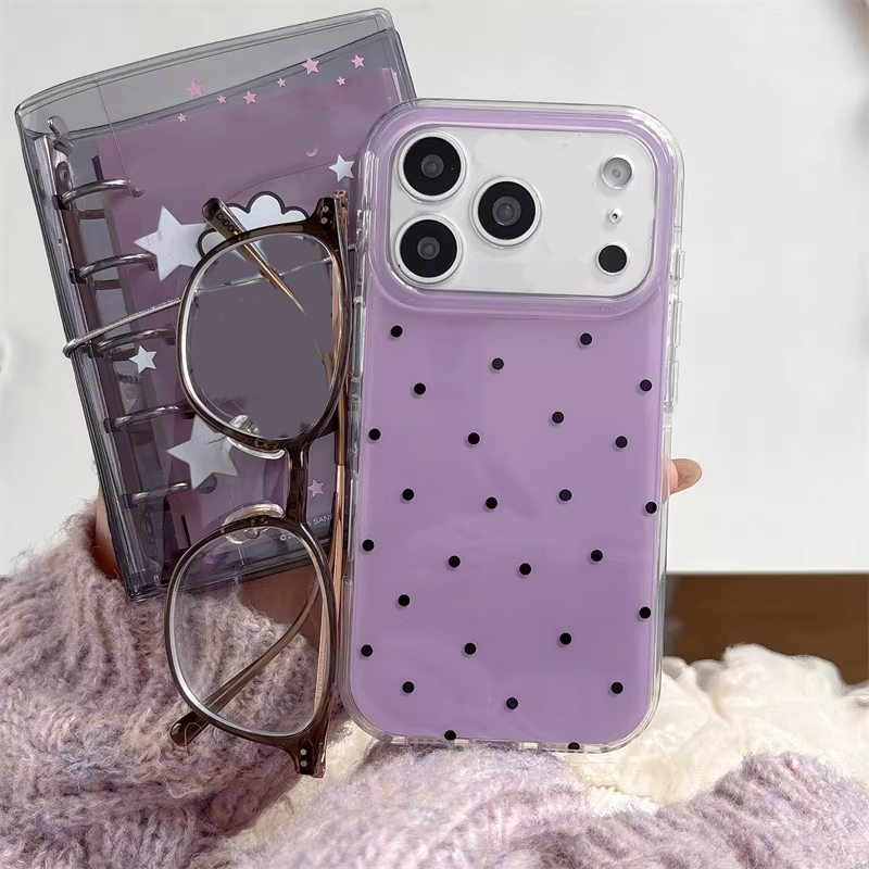 Korean Ins Girl Simple Purple  - Phone Accessories For Girls 评论和价格