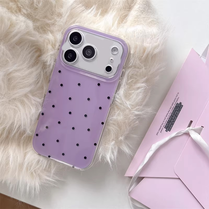 Korean Ins Girl Simple Purple  - Phone Accessories For Girls 评论和价格