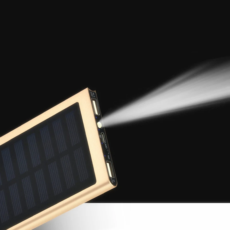 20000mAh Solar Power Bank LED  - Portable Charger 20000Mah 评论和价格