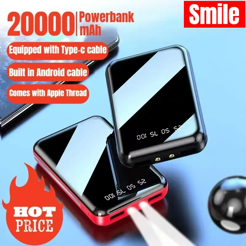 20000mAh Mini Power Bank Porta - Portable Charger 20000Mah 评论和价格