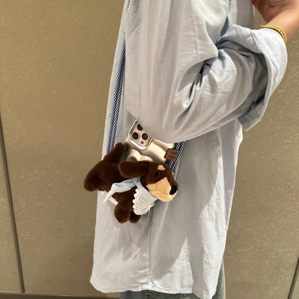 Cute Cartoon Dachshund Plush D - Phone Accessories Cute 评论和价格