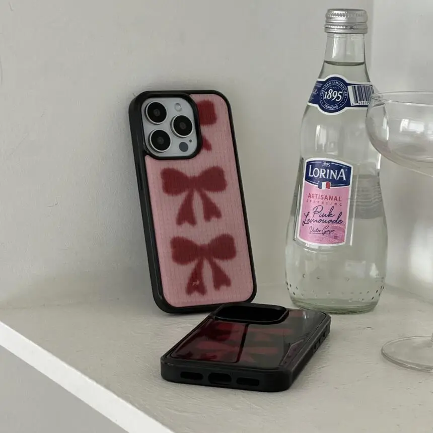 Winter Full Screen Cute Red Bo - Phone Accessories Red 评论和价格