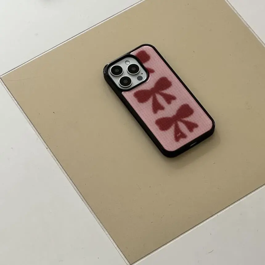 Winter Full Screen Cute Red Bo - Phone Accessories Red 评论和价格