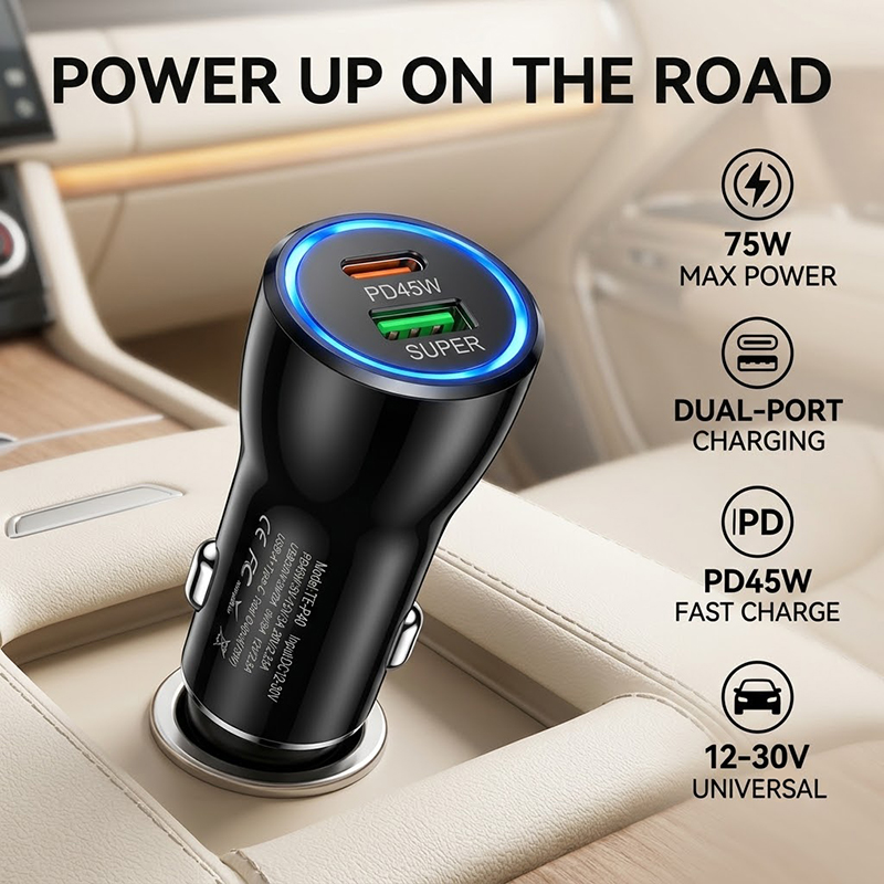 Dual Port 45W USB C Car Charge - Usb C Hub 评论和价格
