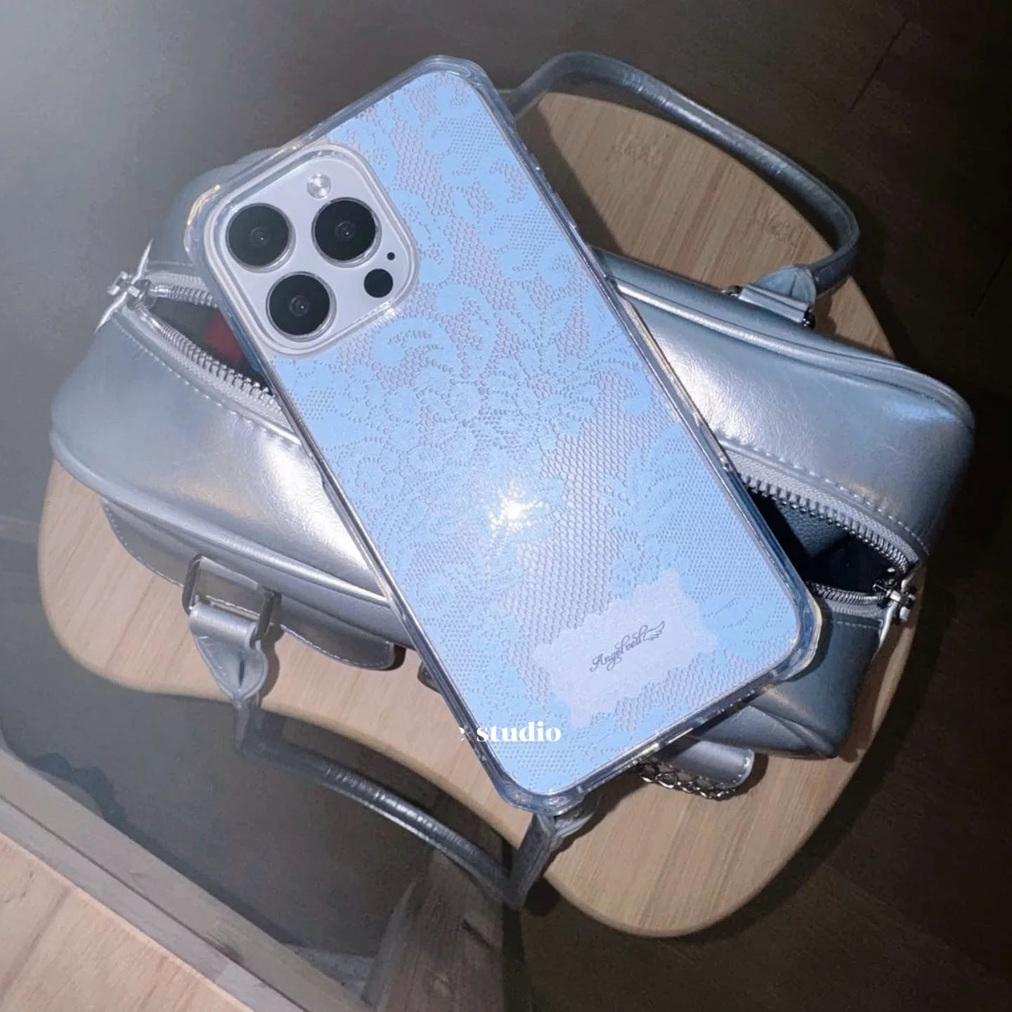 Korean Ins Colored Lace Sweet  - Phone Accessories For Girls 评论和价格