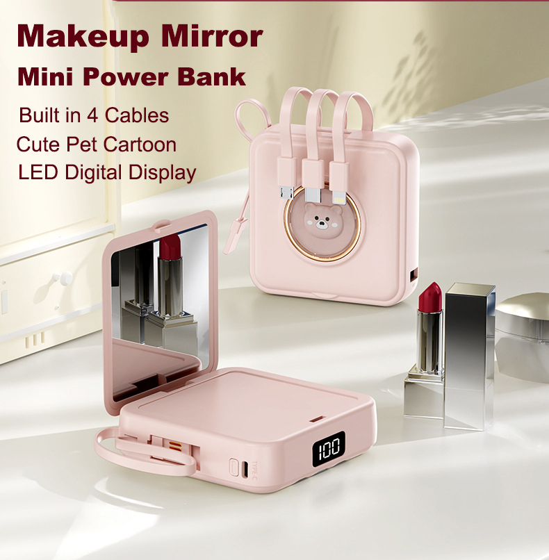 20000mAh Mini Power Bank Built - Portable Charger 20000Mah 评论和价格