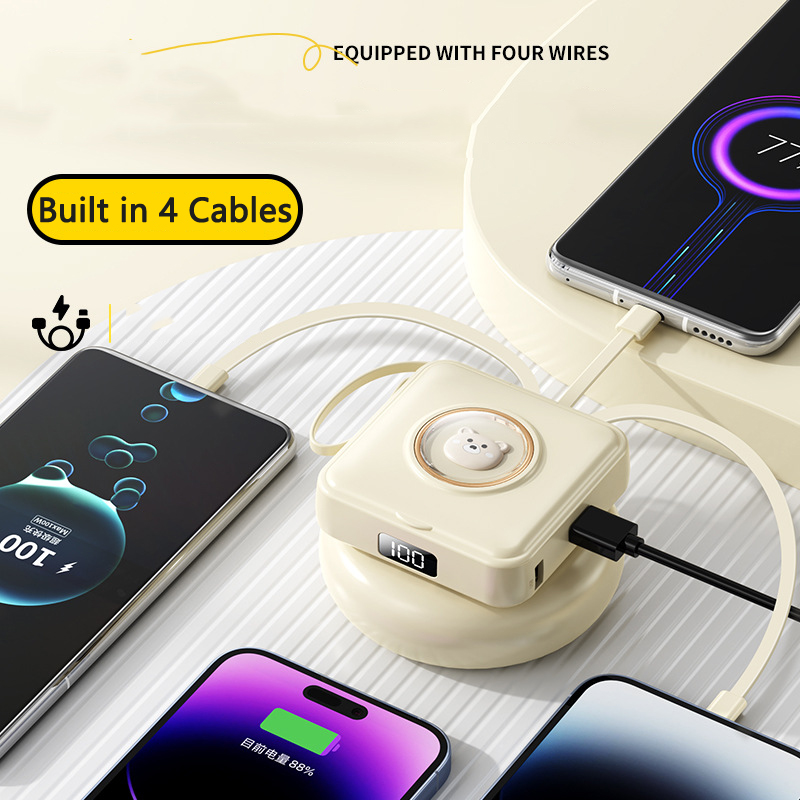 20000mAh Mini Power Bank Built - Portable Charger 20000Mah 评论和价格