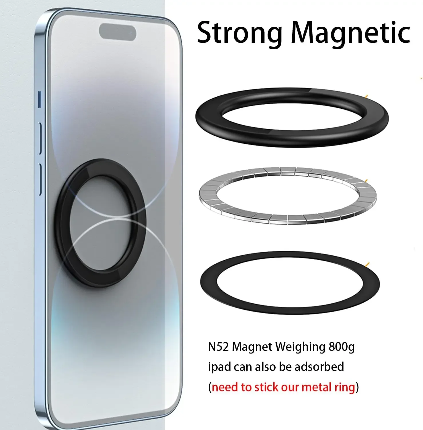 For MagSafe Magnetic Ring Hold - Phone Accessories Useful 评论和价格