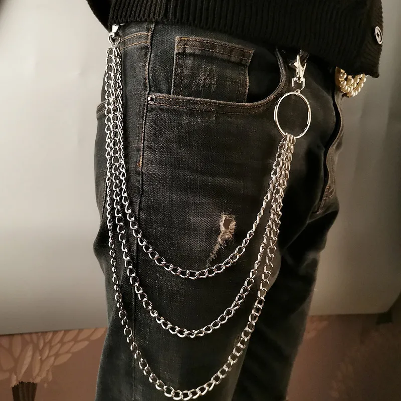 Layer Metal Belt Chain Punk Ho - Phone Accessories Hanger 评论和价格