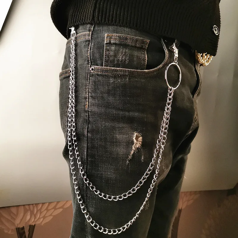 Layer Metal Belt Chain Punk Ho - Phone Accessories Hanger 评论和价格