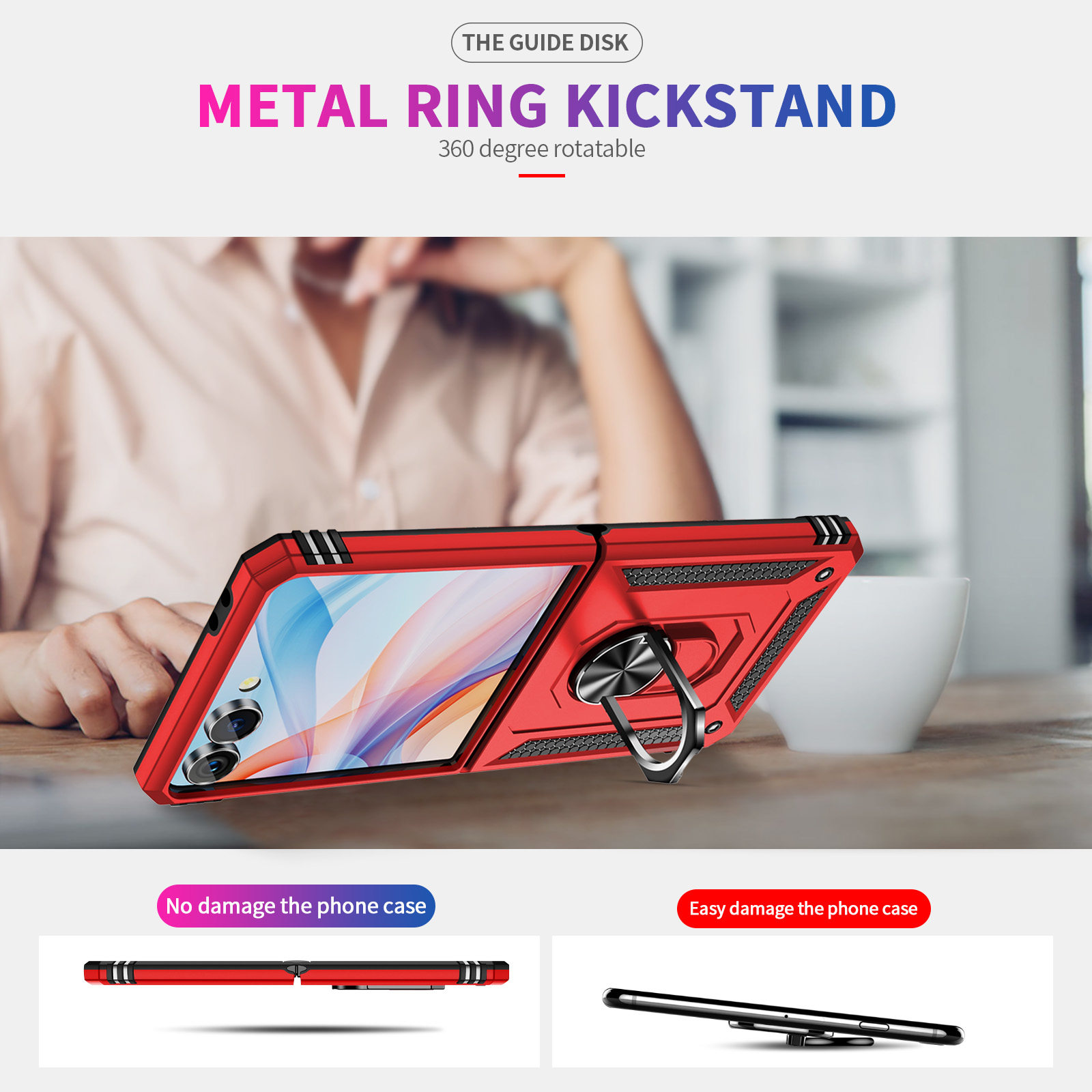 Military-grade Shockproof Phon - Phone Accessories Popsocket 评论和价格