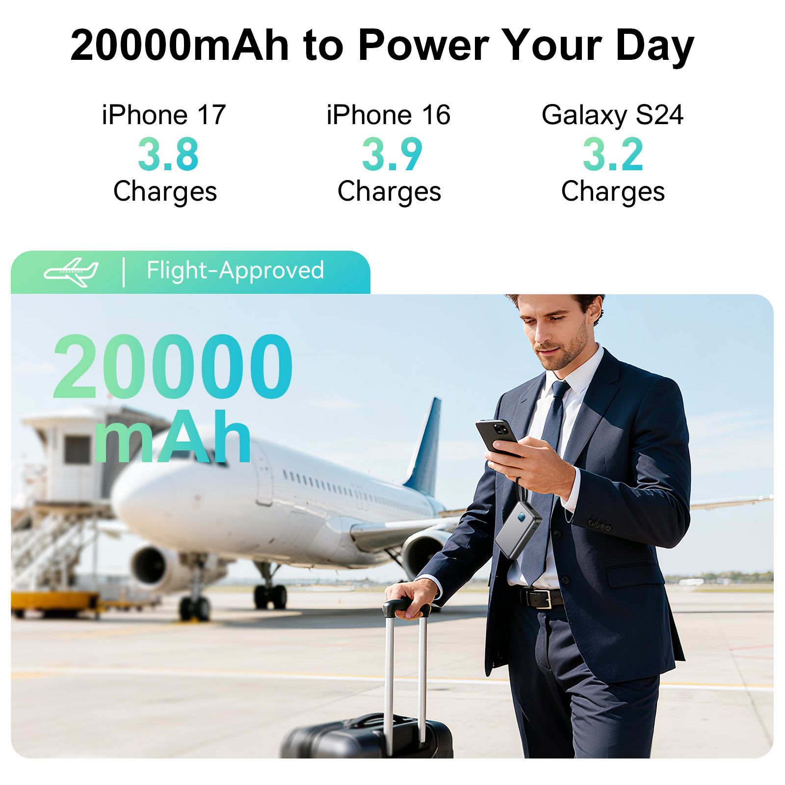 JINVAL 20000mAh PD45W Power Ba - Portable Charger 20000Mah 评论和价格