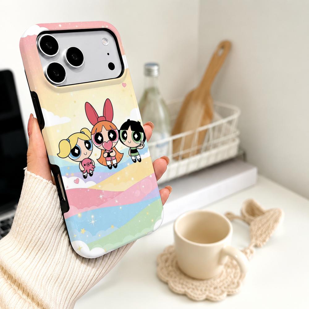 Anime P-Powerpuff Girls Phone  - Phone Accessories For Girls 评论和价格