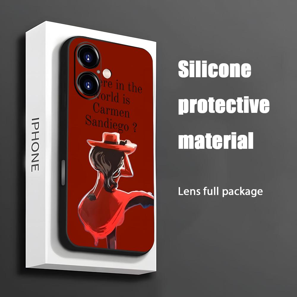 Hot Carmen Sandiego Cartoon Ph - Phone Accessories Iphone 评论和价格