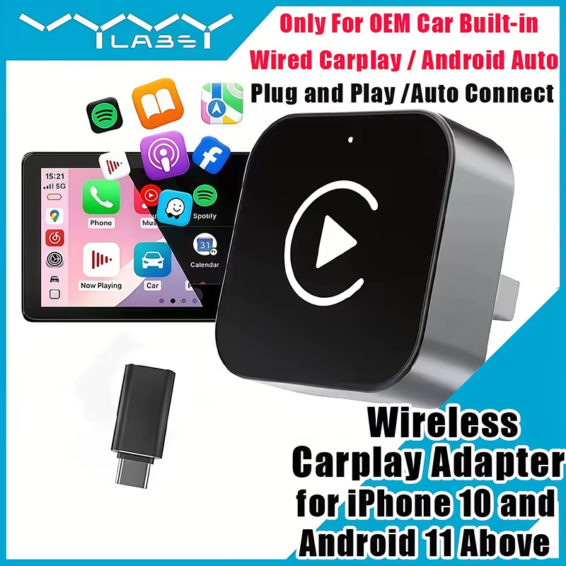 2-in-1 Wireless CarPlay Adapte - Usb C Hub 评论和价格