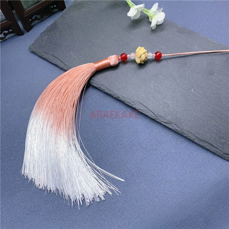 Gradient tassel lotus phone ha - Phone Accessories Hanging 评论和价格