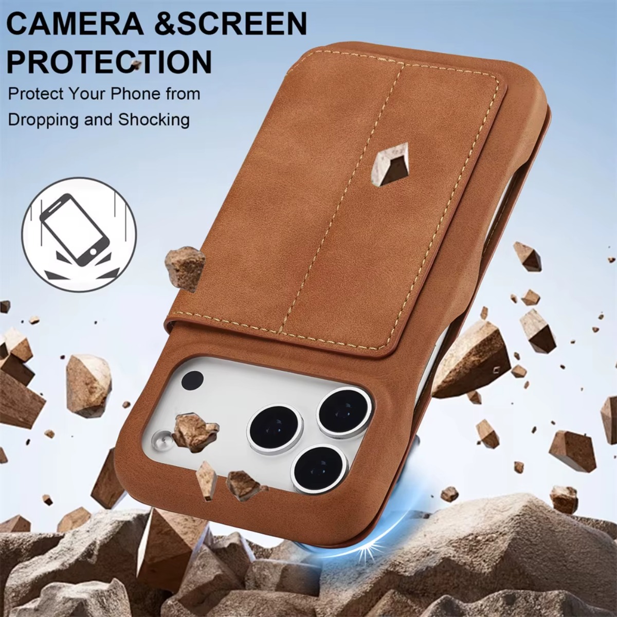 Leather Wallet Magnetic Flip C - Phone Accessories Hippers 评论和价格