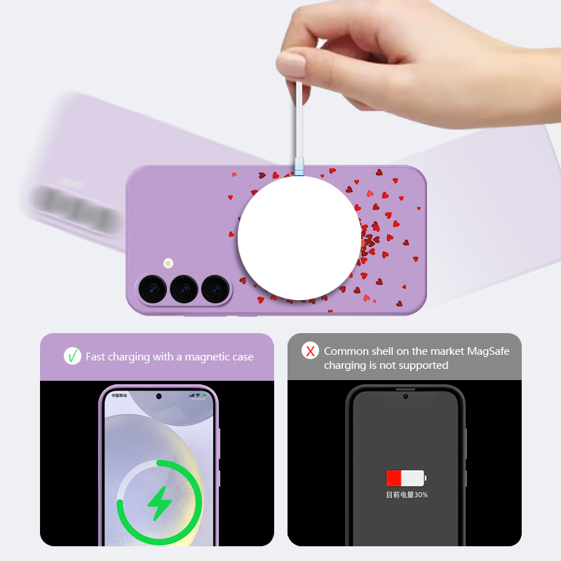 Soft TPU Magnetic Phone Case F - Phone Accessories Red 评论和价格