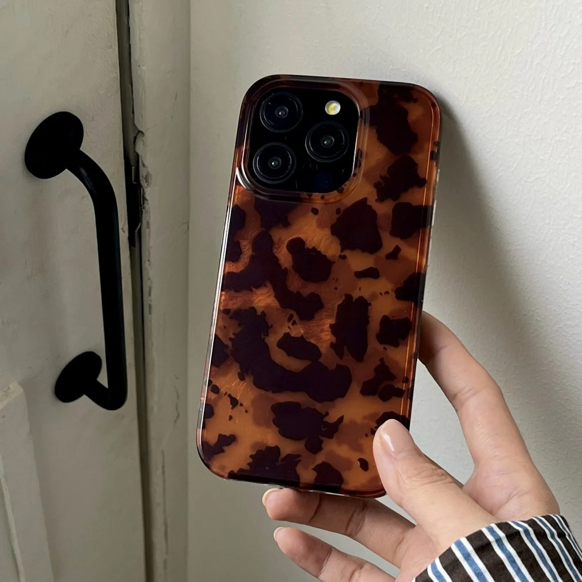Retro Amber Texture Laser Phon - Phone Accessories Iphone 评论和价格