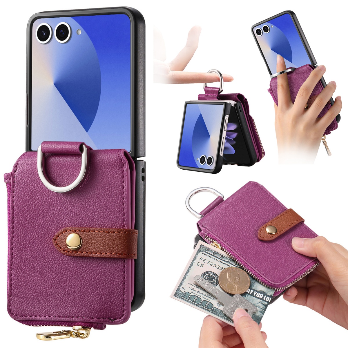 Luxury Card Holder Phone Case  - Phone Accessories Hippers 评论和价格