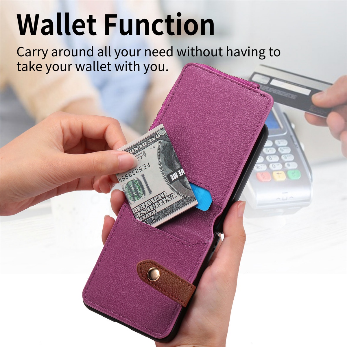 Luxury Card Holder Phone Case  - Phone Accessories Hippers 评论和价格