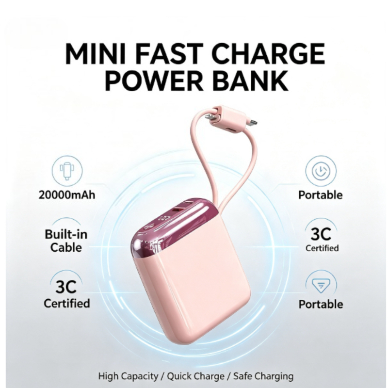 66W CCC 20000mAh Mini PowerBan - Portable Charger 20000Mah 评论和价格