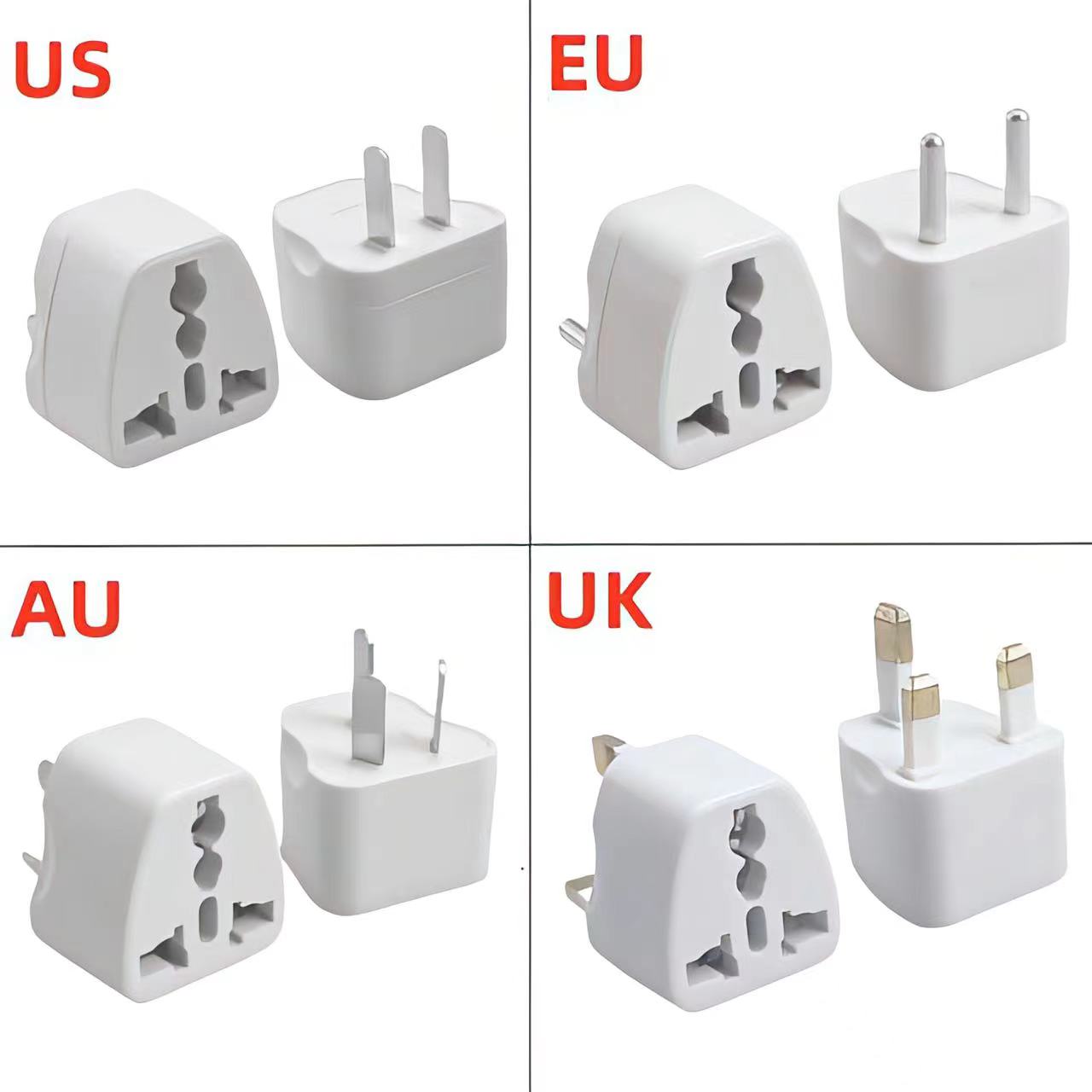 Universal AU UK US EU Plug Ada - Phone Accessories Uk 评论和价格