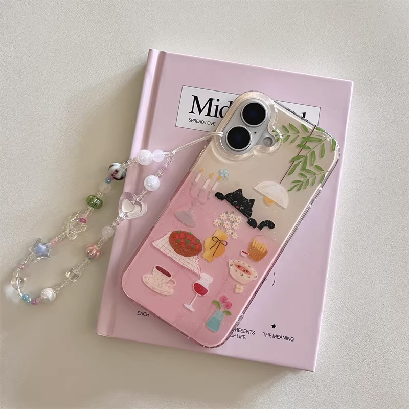 Ins Girl Cute Dining Table Lit - Phone Accessories For Girls 评论和价格