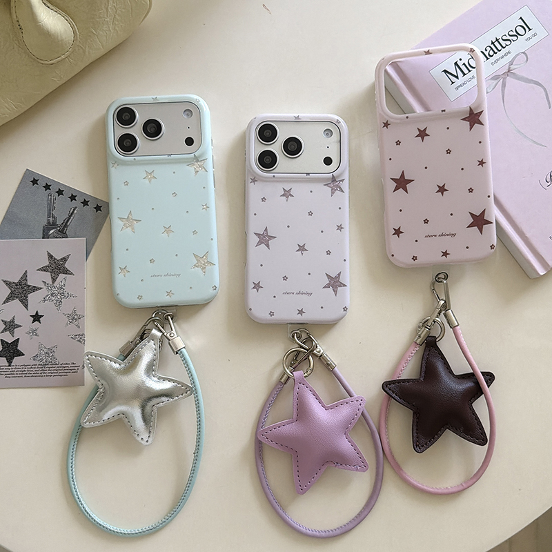 Korean Cute Star Phone Case Fo - Phone Accessories Cute 评论和价格