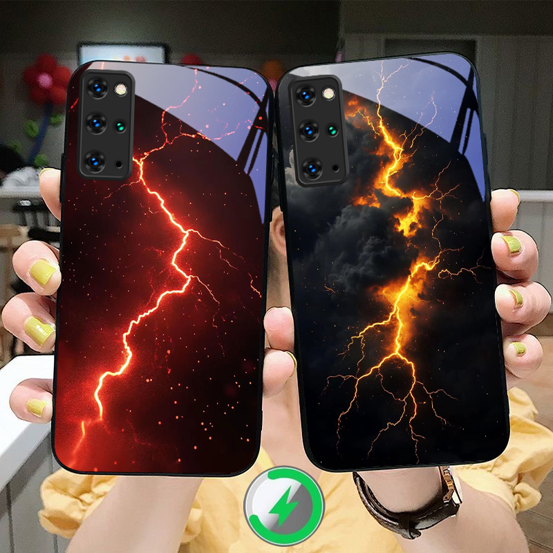 Mysterious Red Lightning For S - Phone Accessories Red 评论和价格
