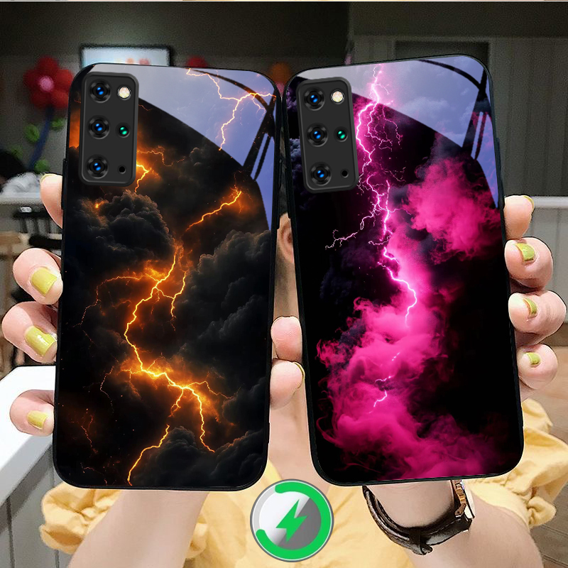 Mysterious Red Lightning For S - Phone Accessories Red 评论和价格