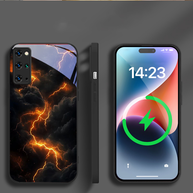 Mysterious Red Lightning For S - Phone Accessories Red 评论和价格