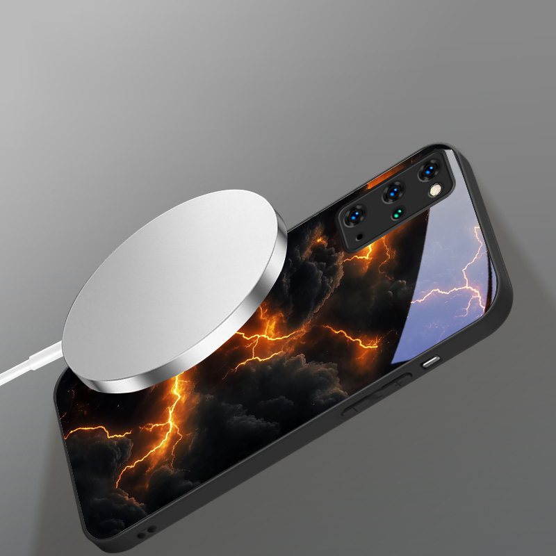 Mysterious Red Lightning For S - Phone Accessories Red 评论和价格