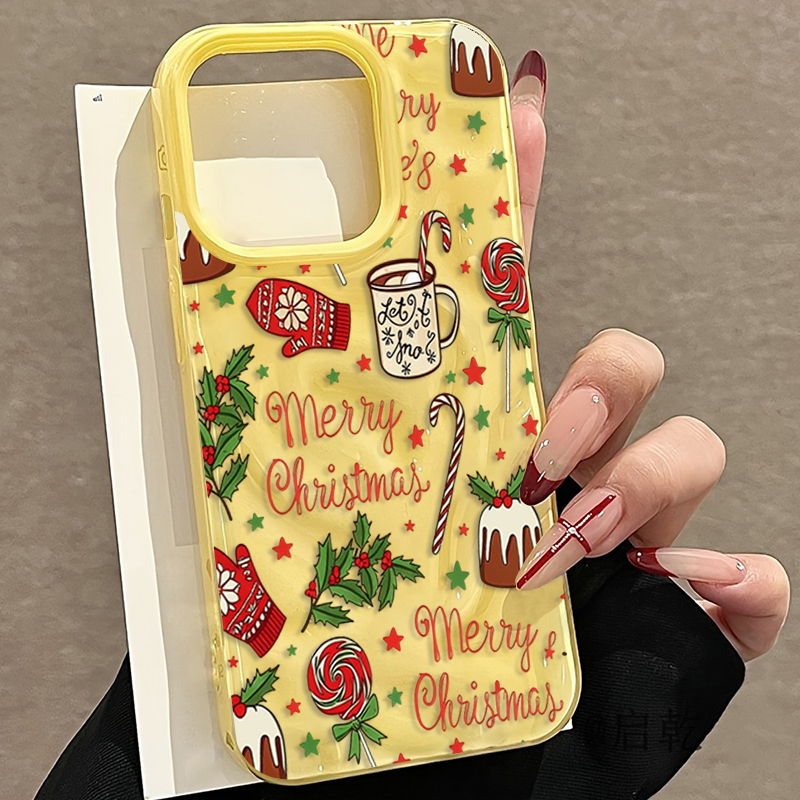 Cute Festive Christmas Pattern - Phone Accessories Iphone 评论和价格