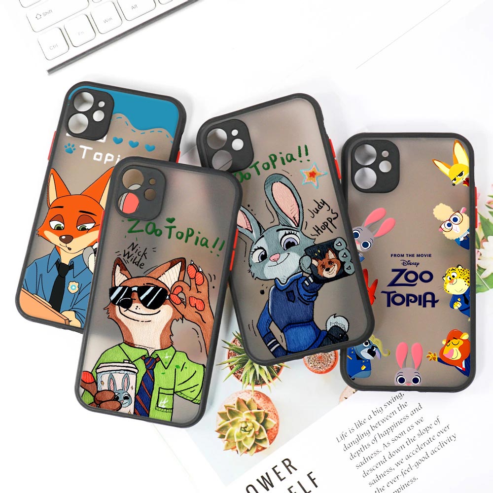 Disney Nick Judy Matte Translu - Phone Accessories Iphone 评论和价格