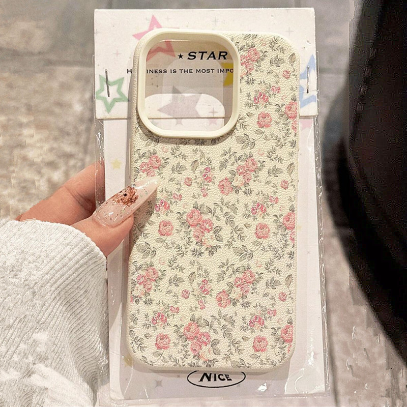 Adorable Girl Floral White Cla - Phone Accessories For Girls 评论和价格