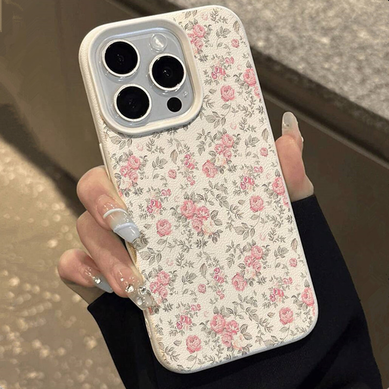 Adorable Girl Floral White Cla - Phone Accessories For Girls 评论和价格